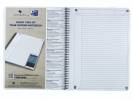 Notesbog Oxford TOUCH A4+ bl&aring; linieret 90g