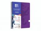 Notesbog Oxford TOUCH A4+ lilla blank 90g