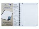 Notesbog Oxford TOUCH A4+ lilla blank 90g