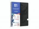 Notesbog Oxford TOUCH A4+ sort kvadreret 90g