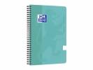 Notesbog Oxford TOUCH A5+ turkis dot/punkt 90g