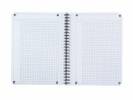 Notesbog Oxford TOUCH A5+ turkis kvadreret 90g