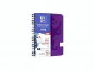 Notesbog Oxford TOUCH A5+ lilla blank 90g