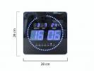 Ur Unilux FLO-Clock LED tid/dato/temperatur