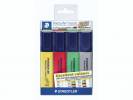 Tekstmarker STAEDTLER Textsurfer 364 assorteret 4stk/s&aelig;t