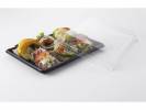 L&aring;g t/Zen fad plastbakke klar R-PET 325x250x36mm 120stk/kar