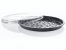 Pizzabakke rund plast C-PET 120stk/kar &Oslash;320mmx25mm
