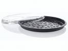 L&aring;g t/pizza- og tapasbakke rund APET 60stk/kar &Oslash;330mmx23mm
