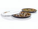 L&aring;g t/pizza- og tapasbakke rund APET 60stk/kar &Oslash;330mmx23mm