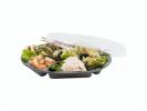 Tapasbakke rund plast C-PET &Oslash;320mmx25mm 150stk/kar