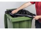 Containers&aelig;k plastik sort 1240x1510mm 240l