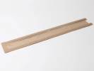 Flutespose med rude i brun 40g 100/55x655mm 500stk/pak