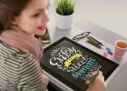Chalkboard Securit Woody sort 30x40cm