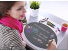 Chalkboard Securit Silhouette oval