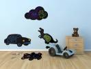 Chalkboard Securit Silhouette Bear