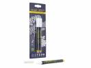 Chalkmarker Securit hvid 1-2mm 2stk/pak