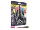 Chalkmarker Securit ass. farver 1-2mm 7stk/pak