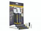 Chalkmarker Securit hvid ass. str. 5stk/pak