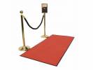 T&aelig;ppe VIP Securit r&oslash;d 200x90cm