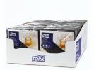 Serviet Tork Linstyle sort 39x39cm 1/8 fold 50stk/pak