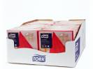 Serviet Tork Linstyle rød 39x39cm 1/4 fold 50stk/pak