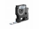 Labeltape DYMO D1 45010 S0720500 12mmx7m sort p&aring; klar