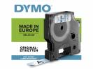 Labeltape DYMO D1 45011 S0720510 12mmx7m bl&aring; p&aring; klar