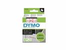 Labeltape DYMO D1 45015 S0720550 12mmx7m r&oslash;d p&aring; hvid