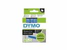 Labeltape DYMO D1 45016 S0720560 12mmx7m sort p&aring; bl&aring;