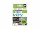 Labeltape DYMO D1 45803 S0720830 19mmx7m sort p&aring; hvid