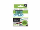 Labeltape DYMO D1 45809 S0720890 19mmx7m sort p&aring; gr&oslash;n