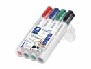 Whiteboardmarker Lumocolor 4stk/s&aelig;t ass. 2-5mm 351BWP-4