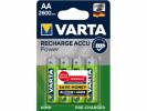 Batteri Varta gen opladelig/Recharge Power AA 2600mAh 4stk/pak