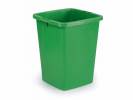 Affaldsspand DURABIN 90l firkantet grøn
