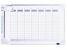 Planl&aelig;gningstavle Legamaster Uge-planner 4900 600x900mm