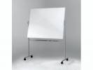 Whiteboardtavle Mobil dobbeltsidet 150 x 120 cm