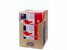 Servietter Tork 2-lags r&oslash;d 24cm 12x200stk/pak