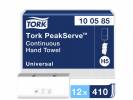 Papirhåndklæde Tork PeakServe Continuous H5 1-lags 4920ark/kar