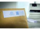 Frankeringsetiket Avery 3433 163x43mm 2stk/ark 1000stk/pak