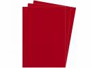Kartonforside Fellowes A4 250g r&oslash;d Delta leatherboard 100stk