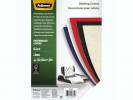 Kartonforside Fellowes A4 250g sort Linen Texture 100stk/pak