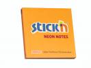 Notes Stick'N NEON orange 76x76mm 100blade