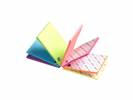 Notes Stick'N Magic Cube 7 ass. neon farver 101x76mm 280blade
