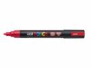 Paint marker Uni Posca PC-5M fluo red/rød 1,8-2,5mm 