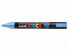 Paint marker Uni Posca PC-5M metallic blue/blå 1,8-2,5mm