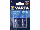 Batteri Varta C MN1400/LR14 Longlife power 1.5V  pk/2 stk