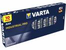 Batteri Varta Industrial Pro AAA 10stk/pak Value pack