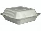 Take away boks sukkerr&oslash;r 223x201x38mm hvid 50stk/pak