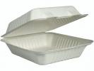 Take away boks sukkerr&oslash;r 223x201x38mm hvid 50stk/pak