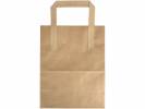 Papirsb&aelig;repose DSB 18x10x22cm 6L 70g brun m/hank 500stk/pak